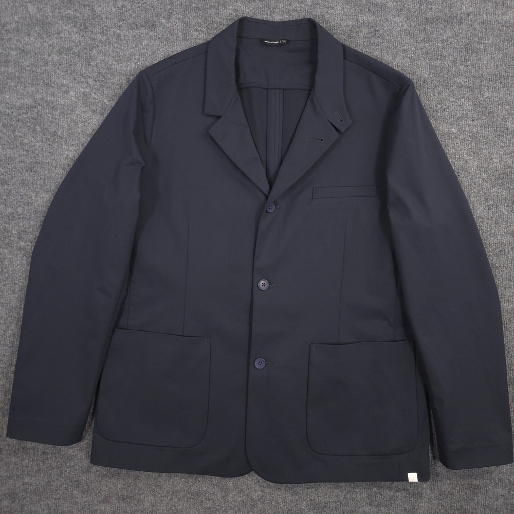 Ministry of Supply Kinetic Blazer Mens XL Navy Blue Performance Business Travel